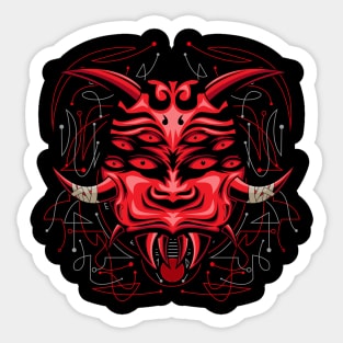 red ant monster Sticker